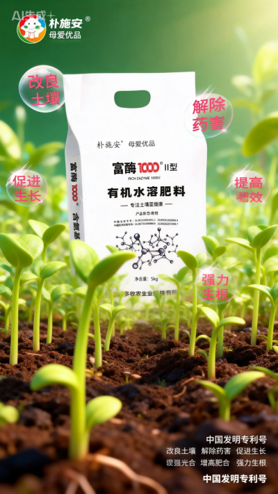 富酶1000有机水溶肥效果看的见